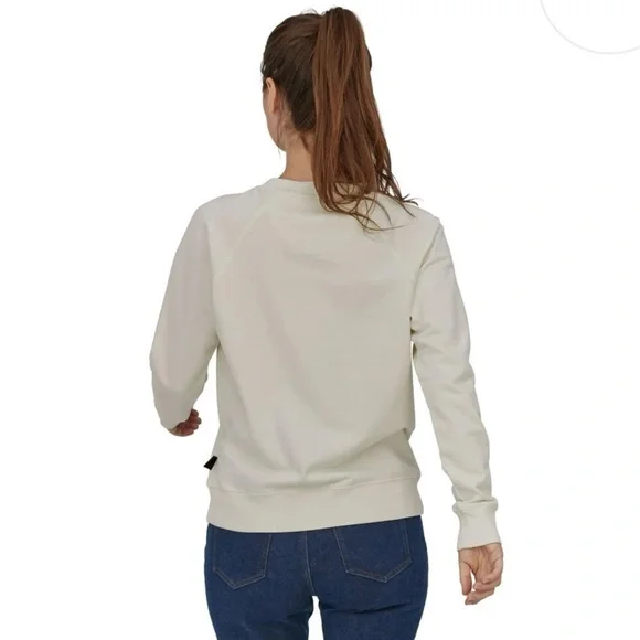 NWOT Patagonia Alpine Icon Regenerative Organic Certified Cotton Crew Sweatshirt - Picture 2 of 14